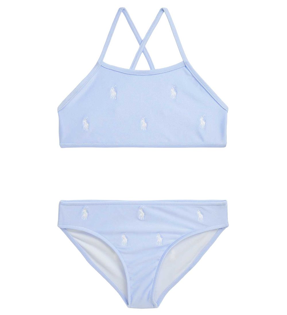 Polo Ralph Lauren Bikini - Uhr Hill - Blau m. Logos