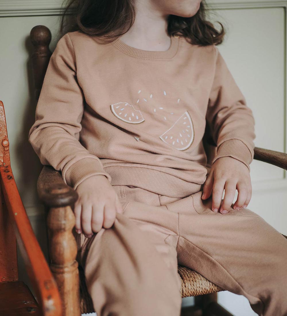 Popirol Blouse - Polilou - Nougat