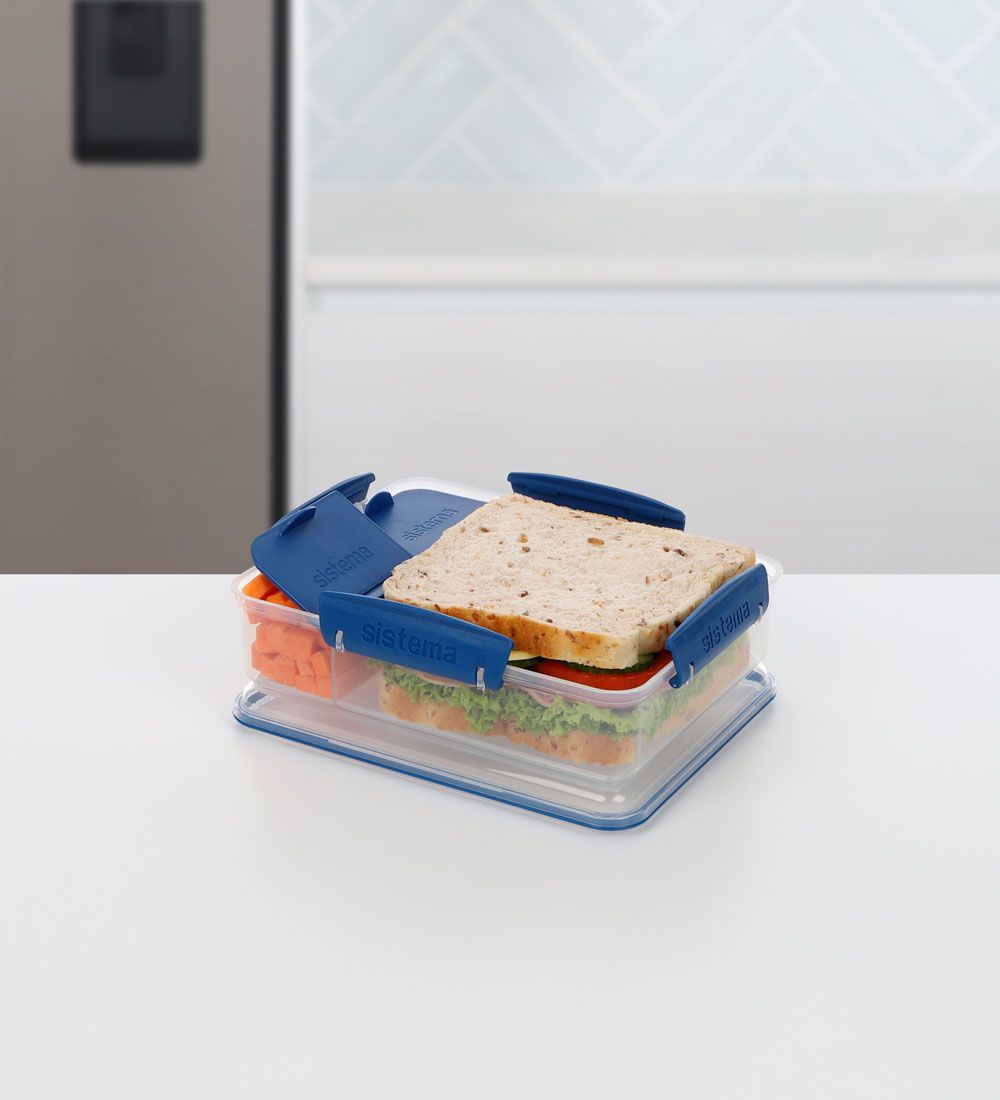 Sistema Lunchbox - Snack Attack To Go - 975 mL - Dark Blue