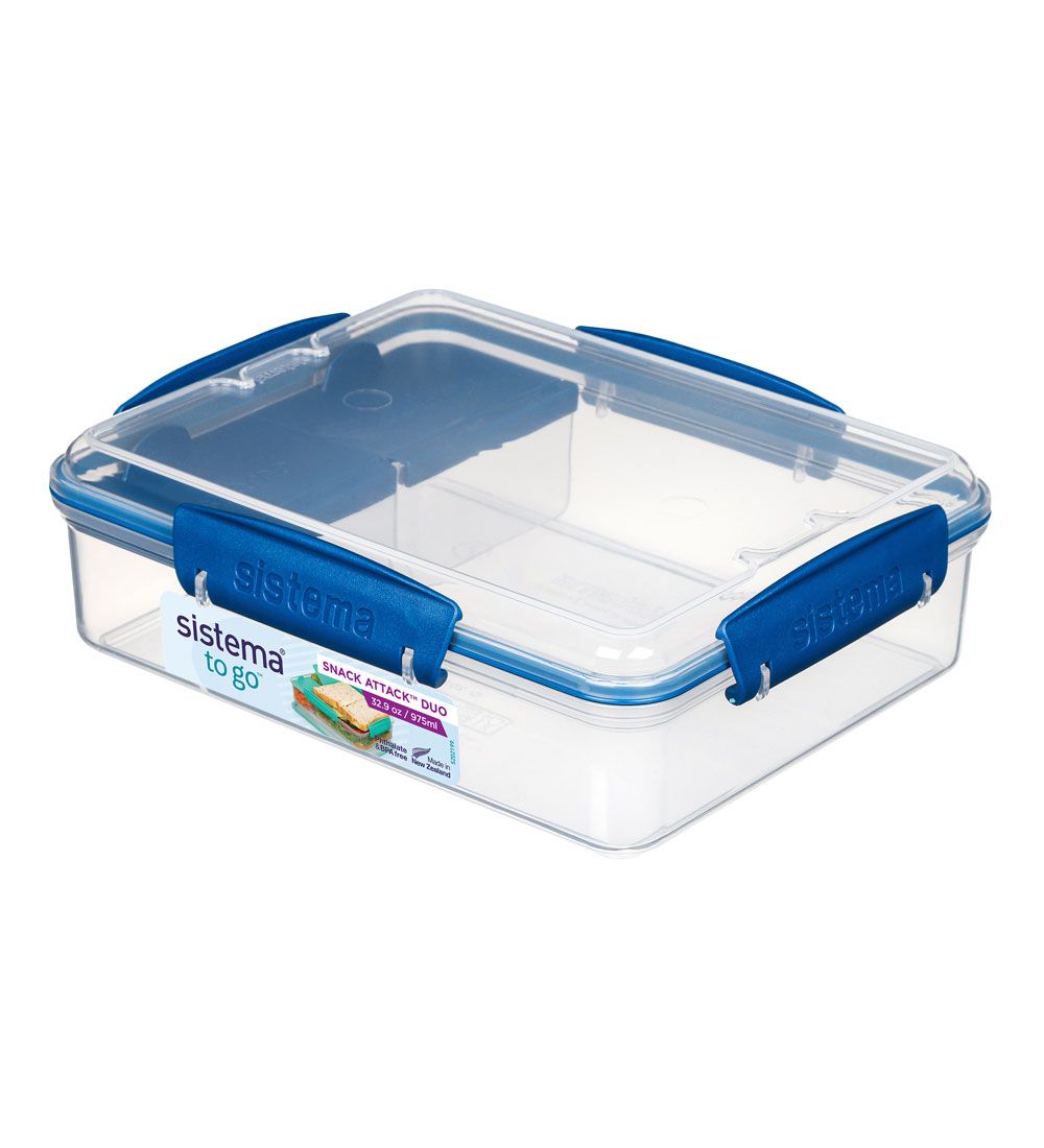 Sistema Lunchbox - Snack Attack To Go - 975 mL - Dark Blue