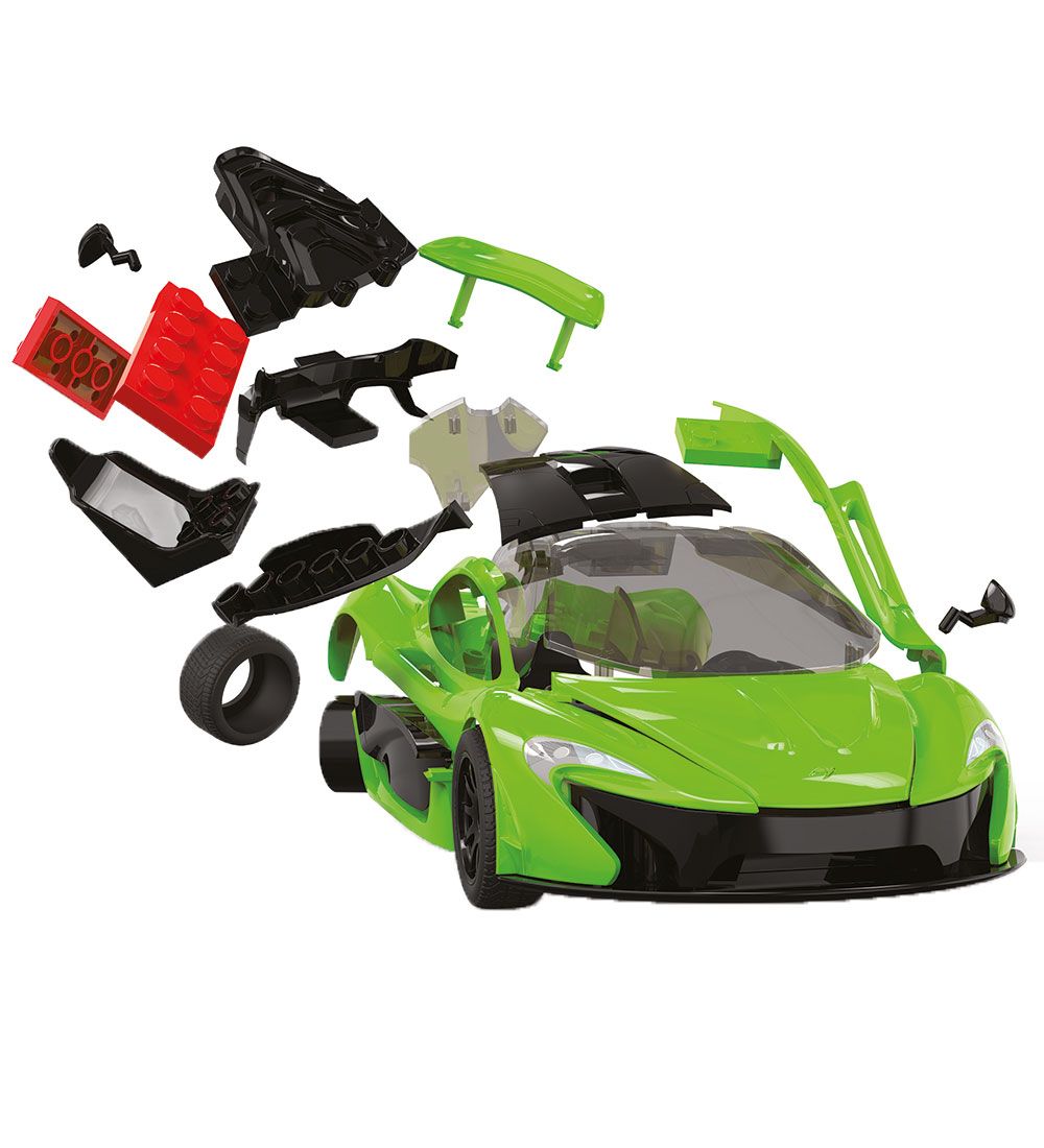 Airfix Set - QUICKBUILD - McLaren P1 J6021 - 36 Parts - Green
