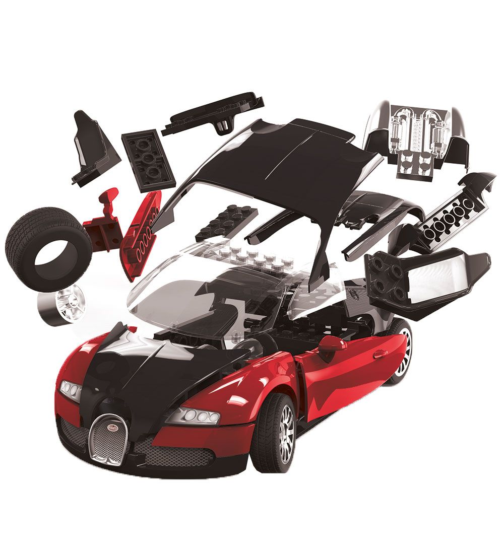 Airfix Set - QUICKBUILD - Bugatti Veyron 16.4 J6020 - 34 Parts -