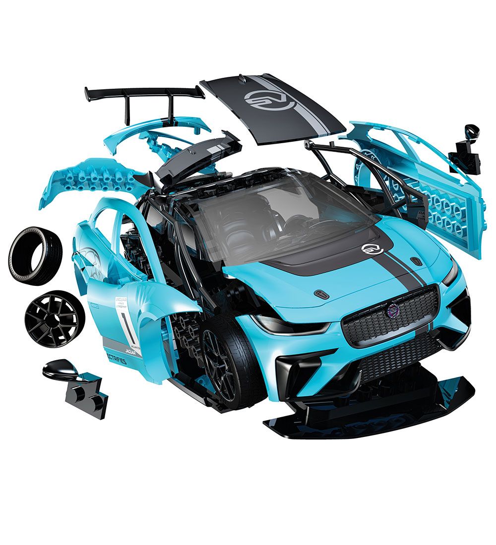 Airfix Set - QUICKBUILD - Jaguar I-PACE eTROPHY J6033 - 40 Teile