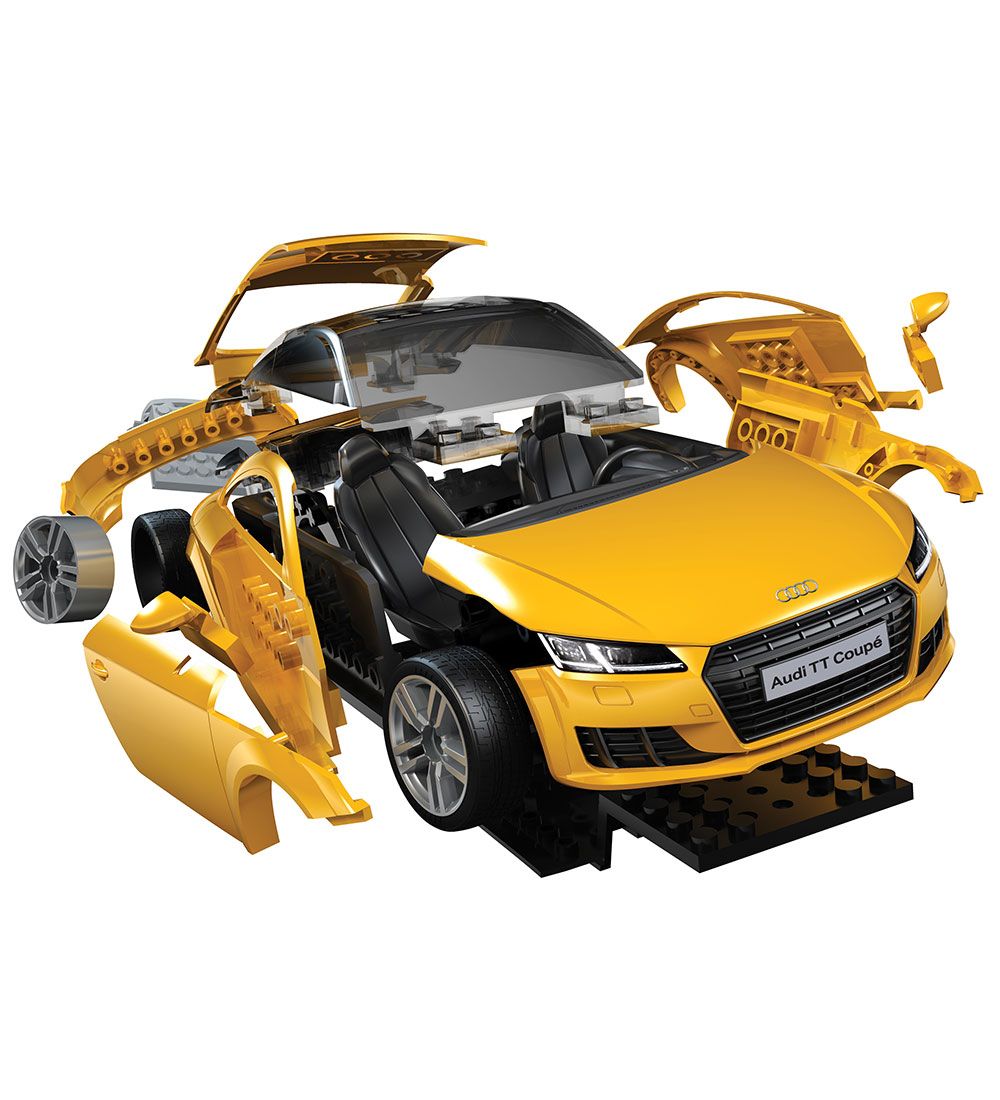 Airfix Set - SNELBOUW - Audi TT Coupé J6034 - 44 Onderdelen