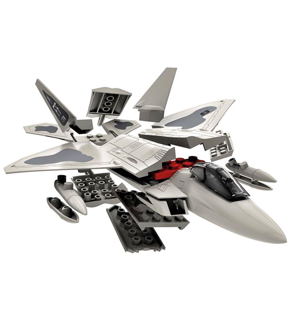 Airfix Set - QUICKBUILD - F-22 Raptor J6005 - 27 Parts