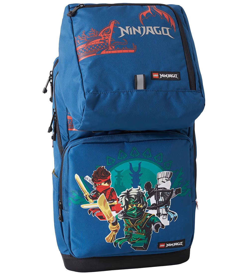 LEGO® Ninjago School Backpack w. Gym Bag - Into the Unknown