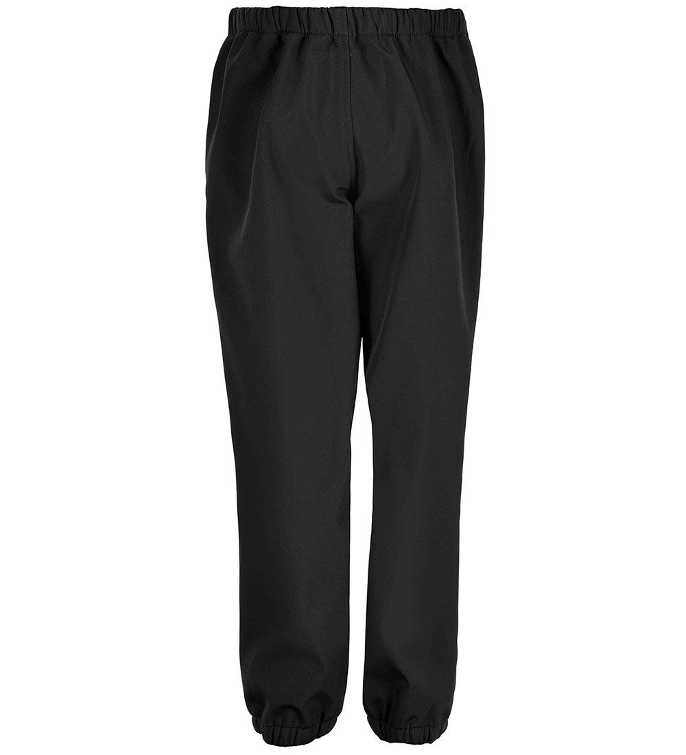 Mikk-Line Softshell Pants w. Fleece - Black