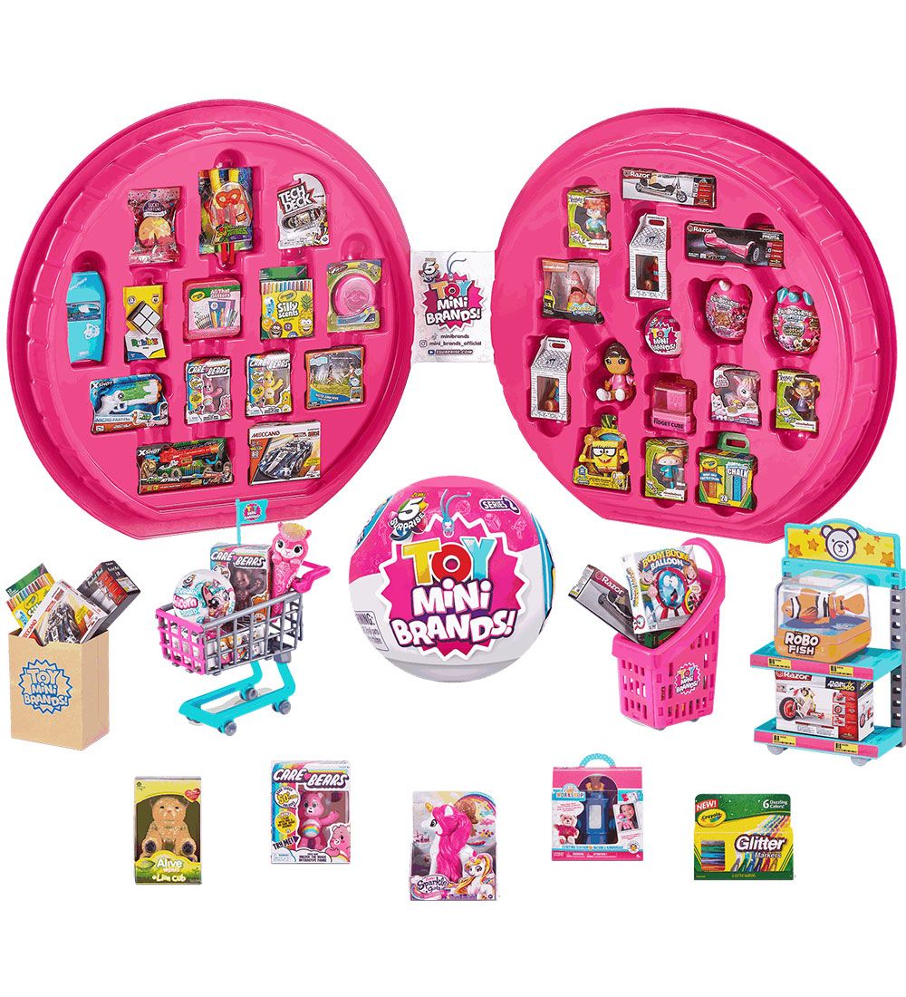 5 Surprise Collection box for Minifigures - Mini Brands - Toy