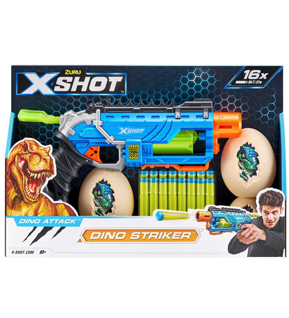 X-SHOT Foam Gun - Dino Attack - Dino Striker