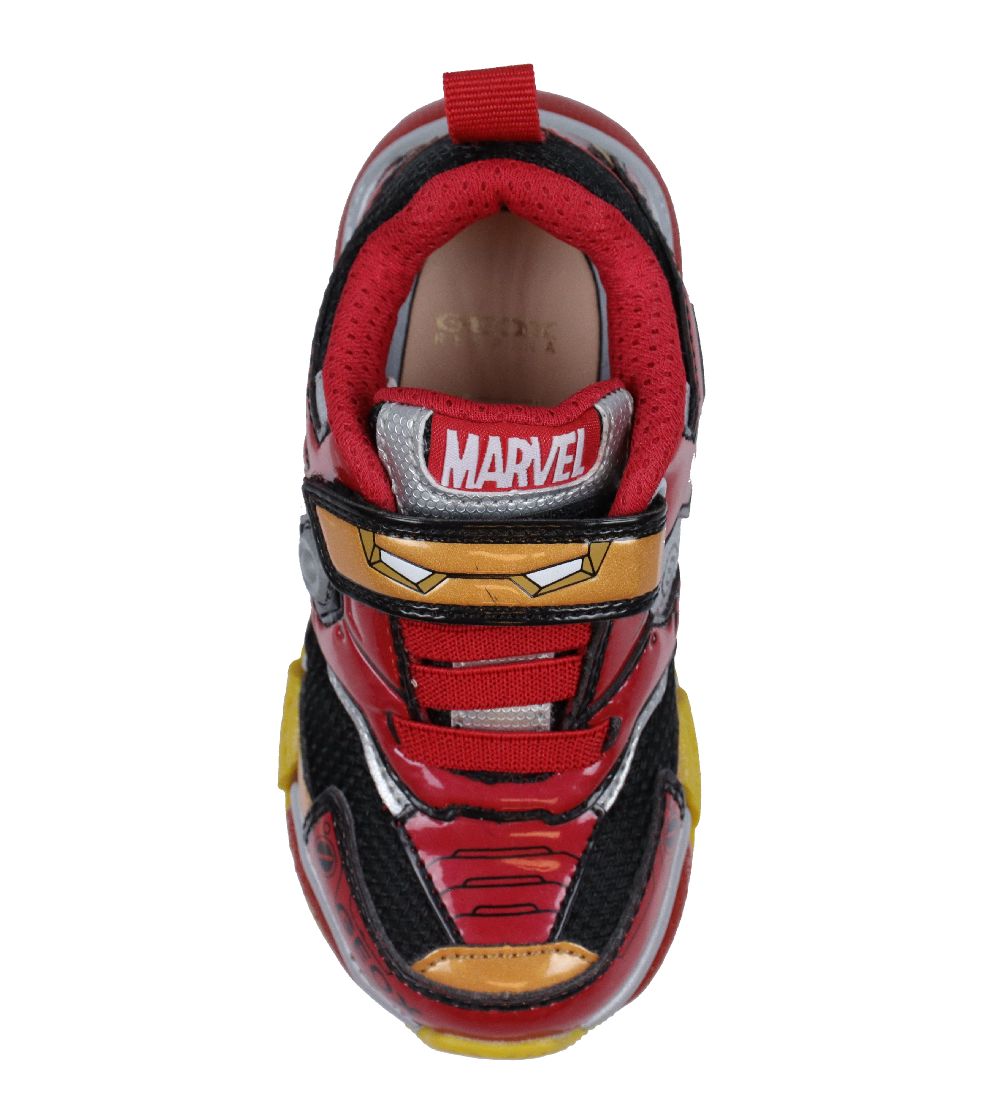Geox Shoe w. Light - Marvel Avengers - Red/Black