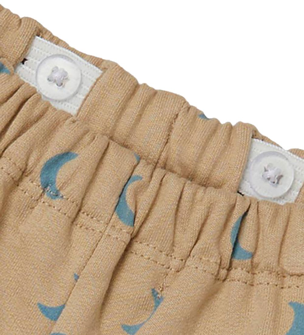 Lil' Atelier Sweatpants - NbmSalon - White Pepper w. Print