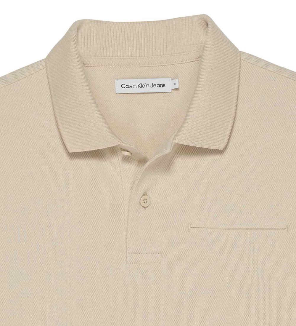 Calvin Klein Polo - Movement Label - Classic+ Beige