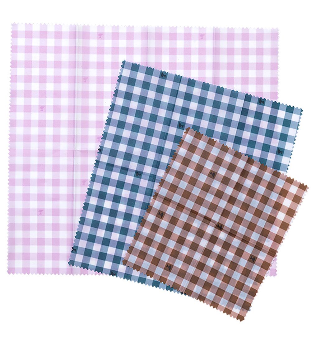 Fabelab Beeswax Wraps - 3 pcs - Lilac Mix