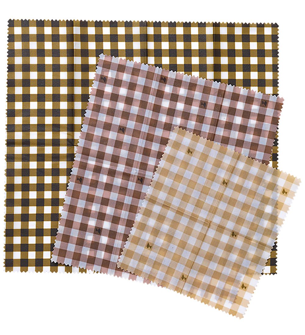 Fabelab Beeswax wrapping - 3 pcs - Ochre Mix