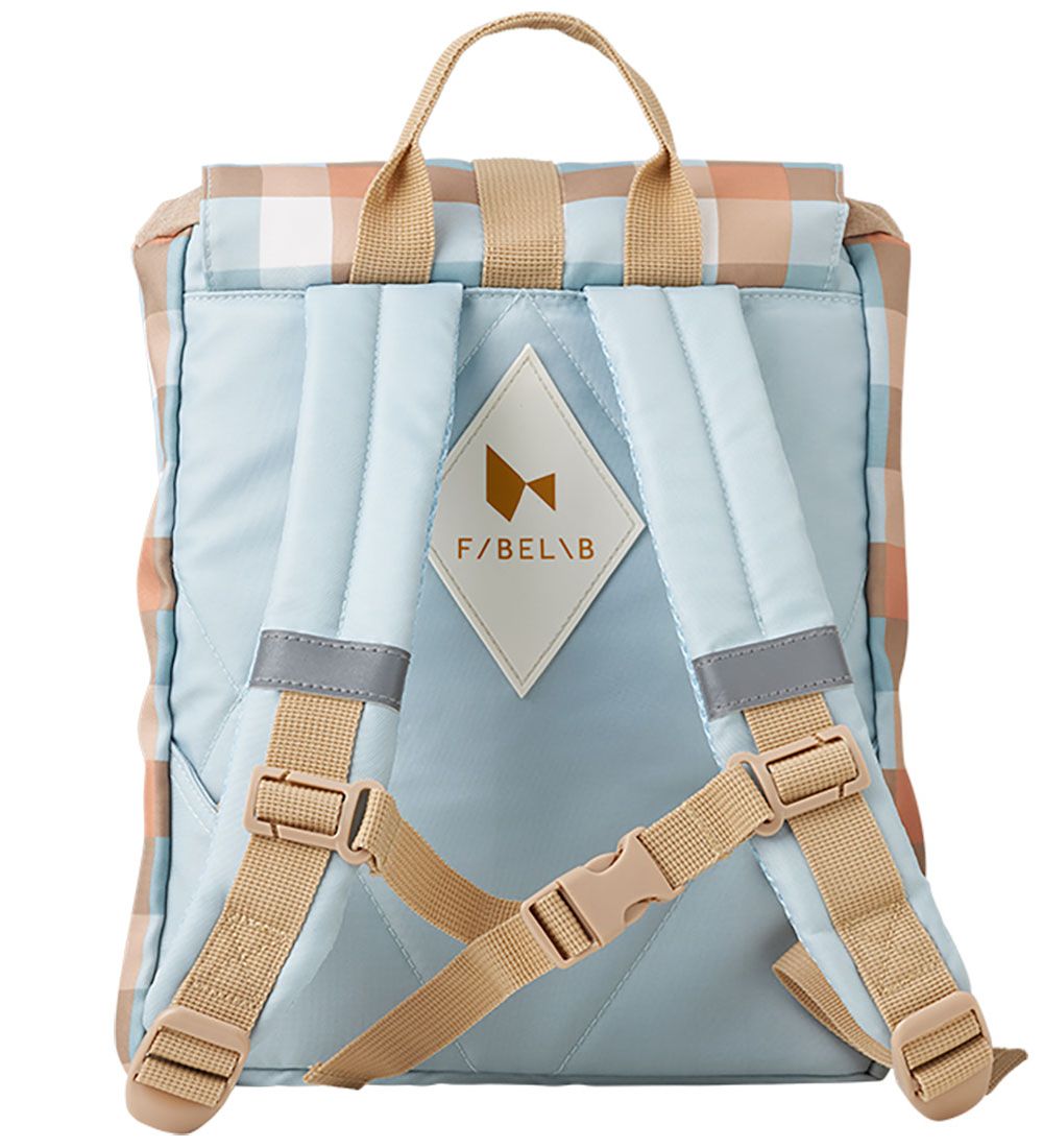 Fabelab Backpack - Small - Cottage Blue Checks