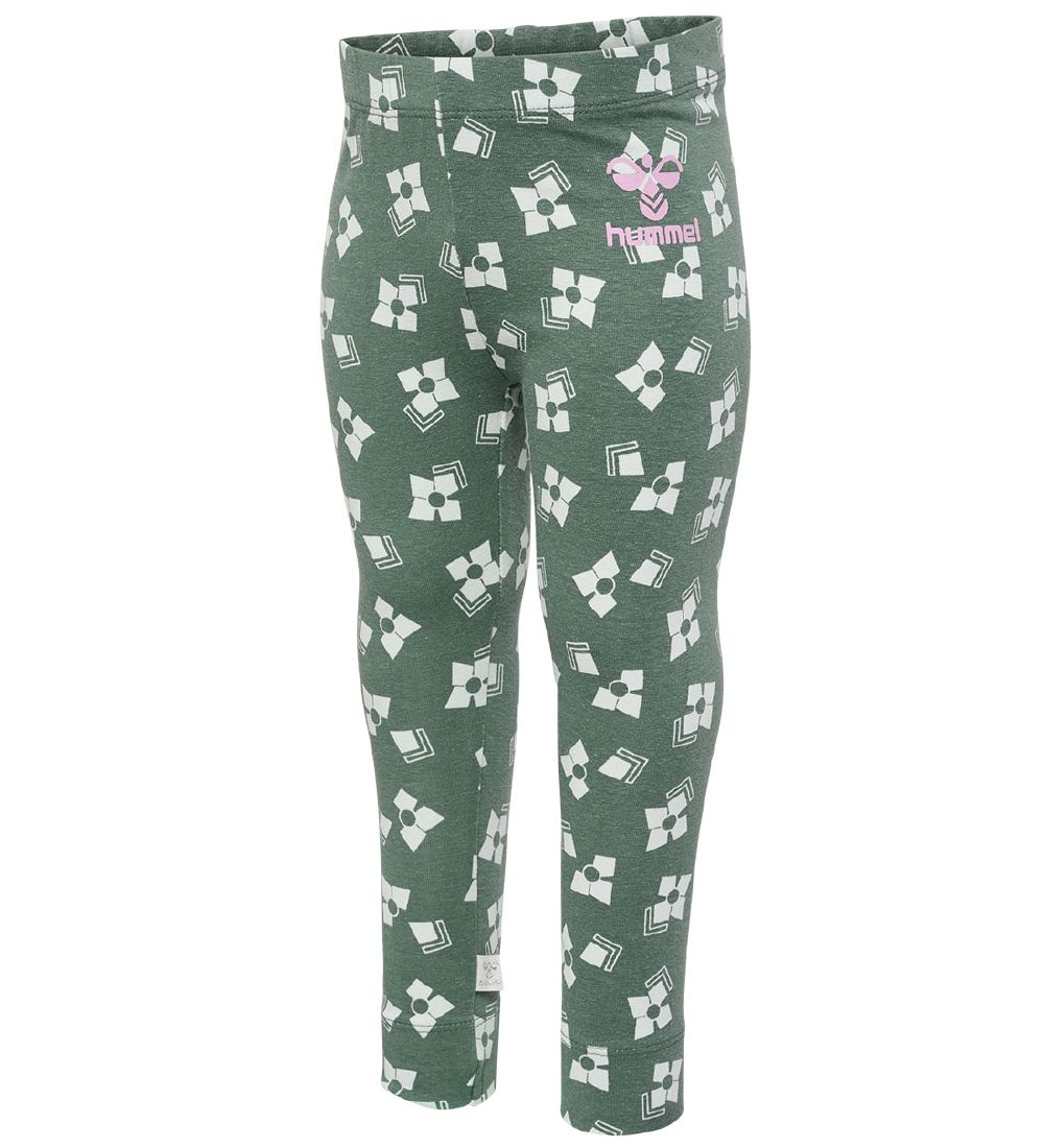 Hummel Leggings - hmlJackey - Laurel Wreath