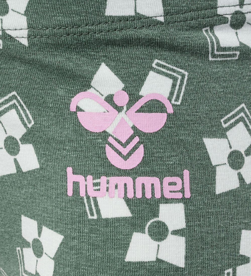 Hummel Leggings - hmlJackey - Laurel Wreath