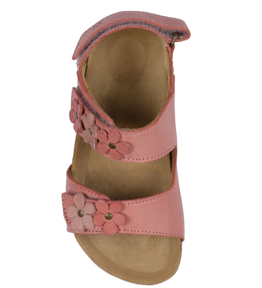 Wheat Sandals - Clare Flower - Rose