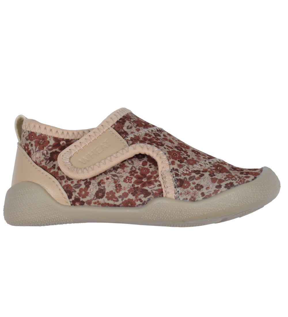 Wheat Badeschuhe - Shawn - Rot Flower Wiese