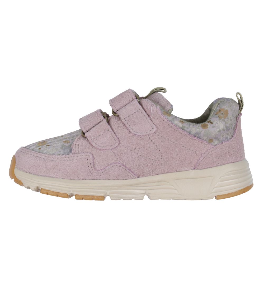 Wheat Shoe - Toney - Soft Lilac Flowers