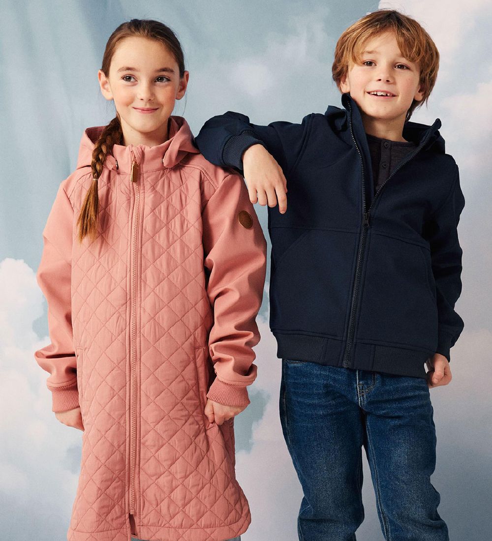 Name It Softshell Jacket w. Fleece - Noos - NkmAlfa - Dark Sapph