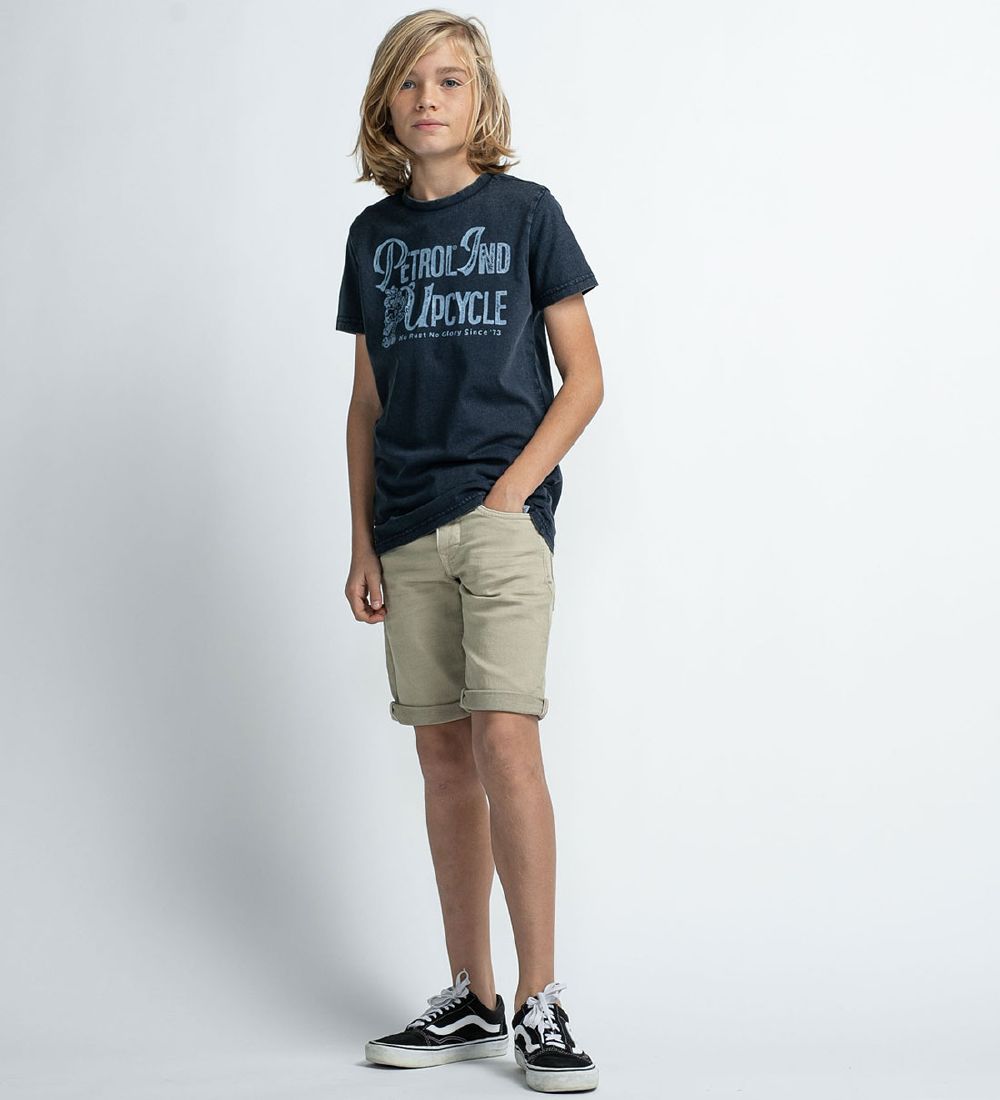 Petrol Industries T-shirt - Classic+ Print - Midnight Navy