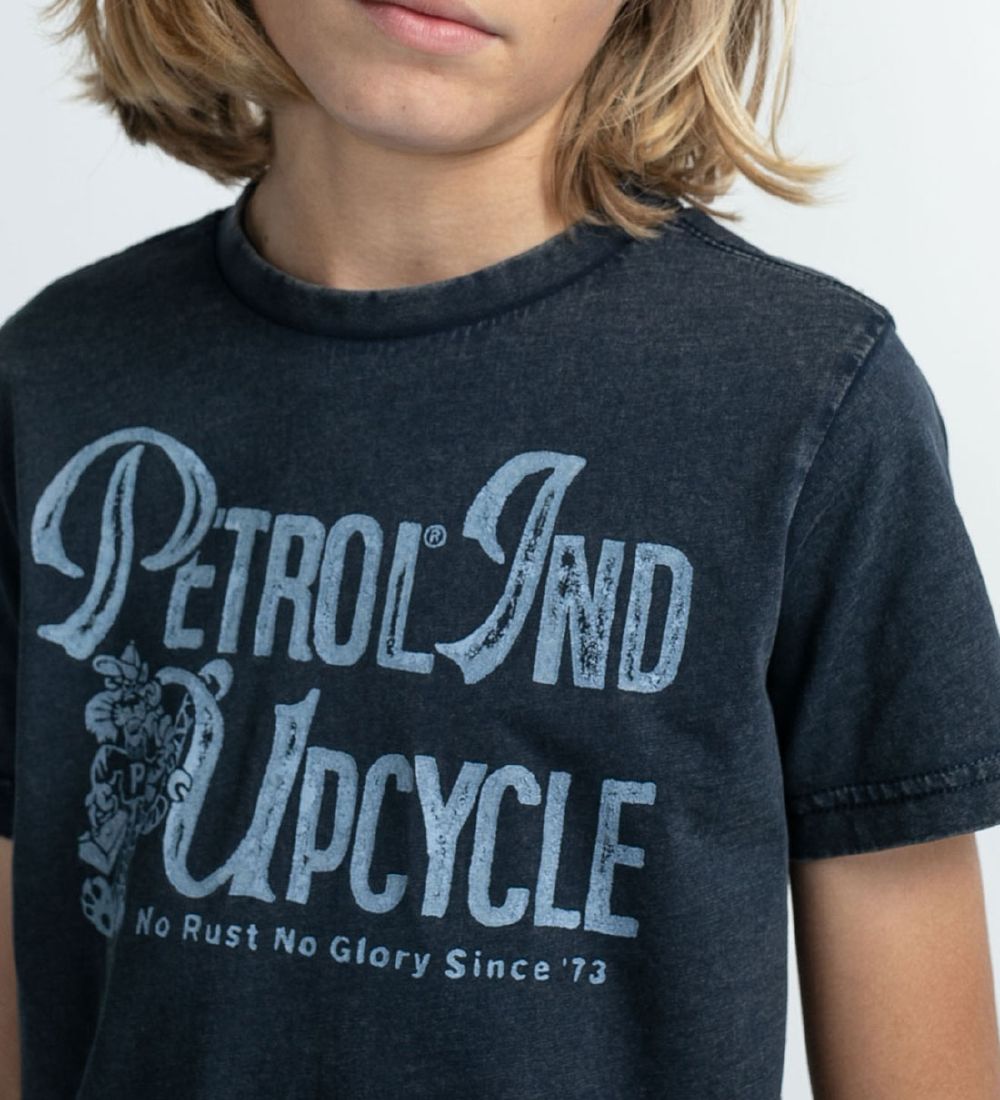 Petrol Industries T-shirt - Classic+ Print - Midnight Navy