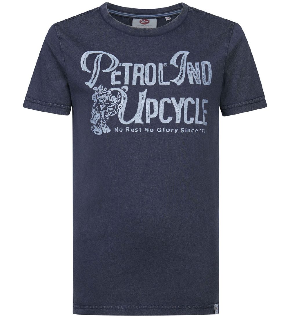 Petrol Industries T-shirt - Classic+ Print - Midnight Navy