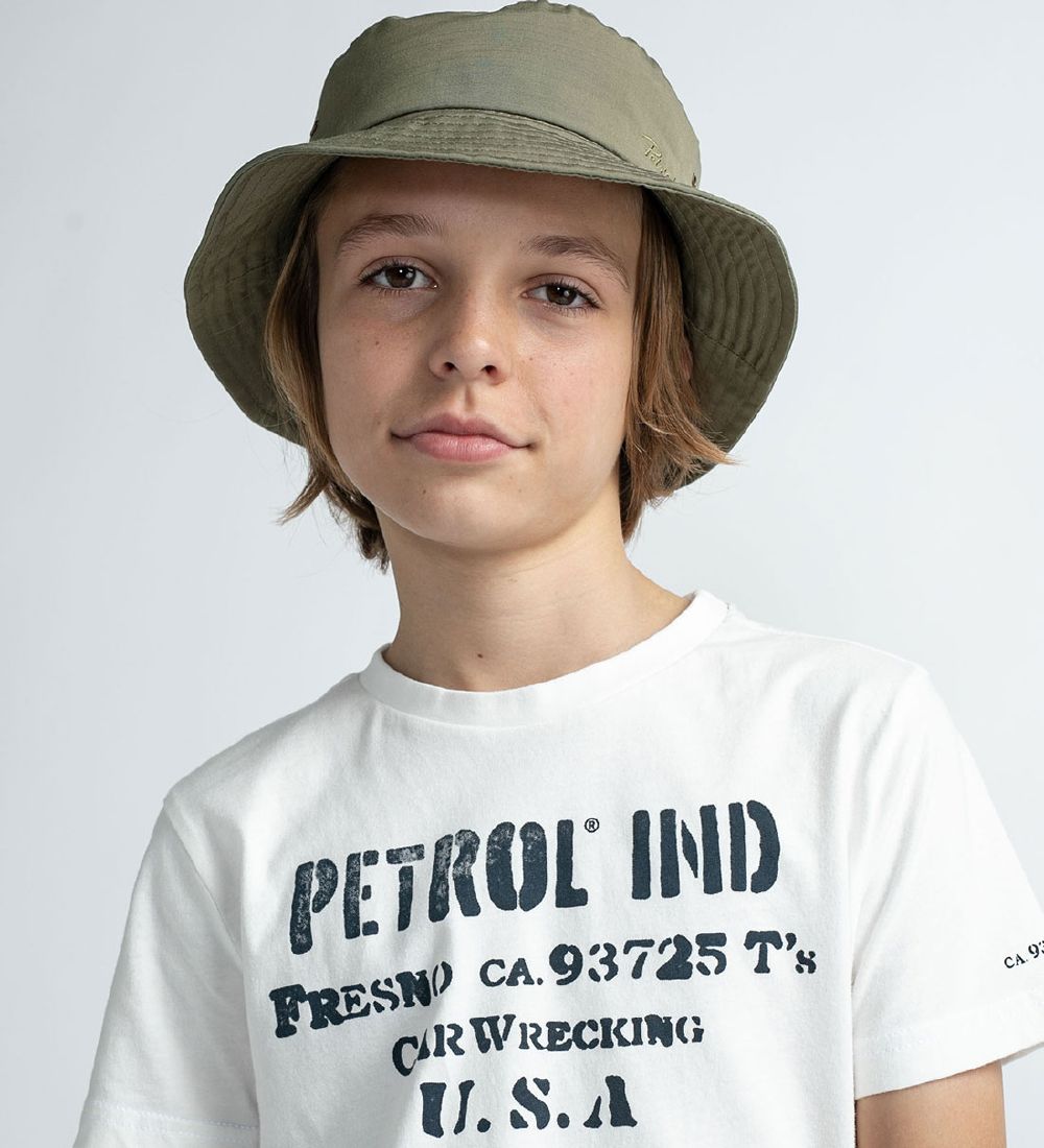Petrol Industries T-shirt - Classic+ Print - Chalk White