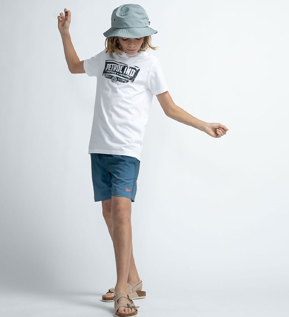 Petrol Industries T-shirt - Classic+ Print - Bright White
