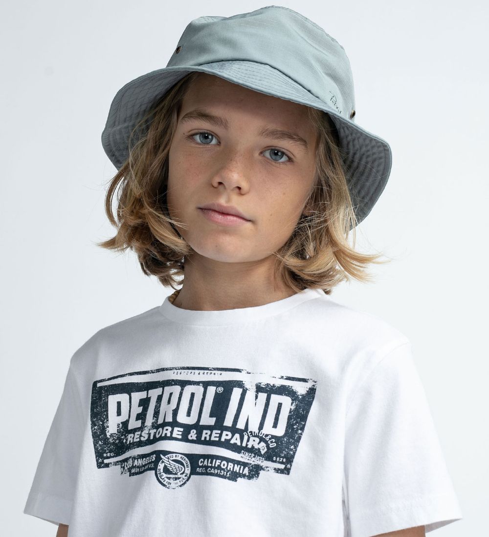 Petrol Industries T-shirt - Classic+ Print - Bright White