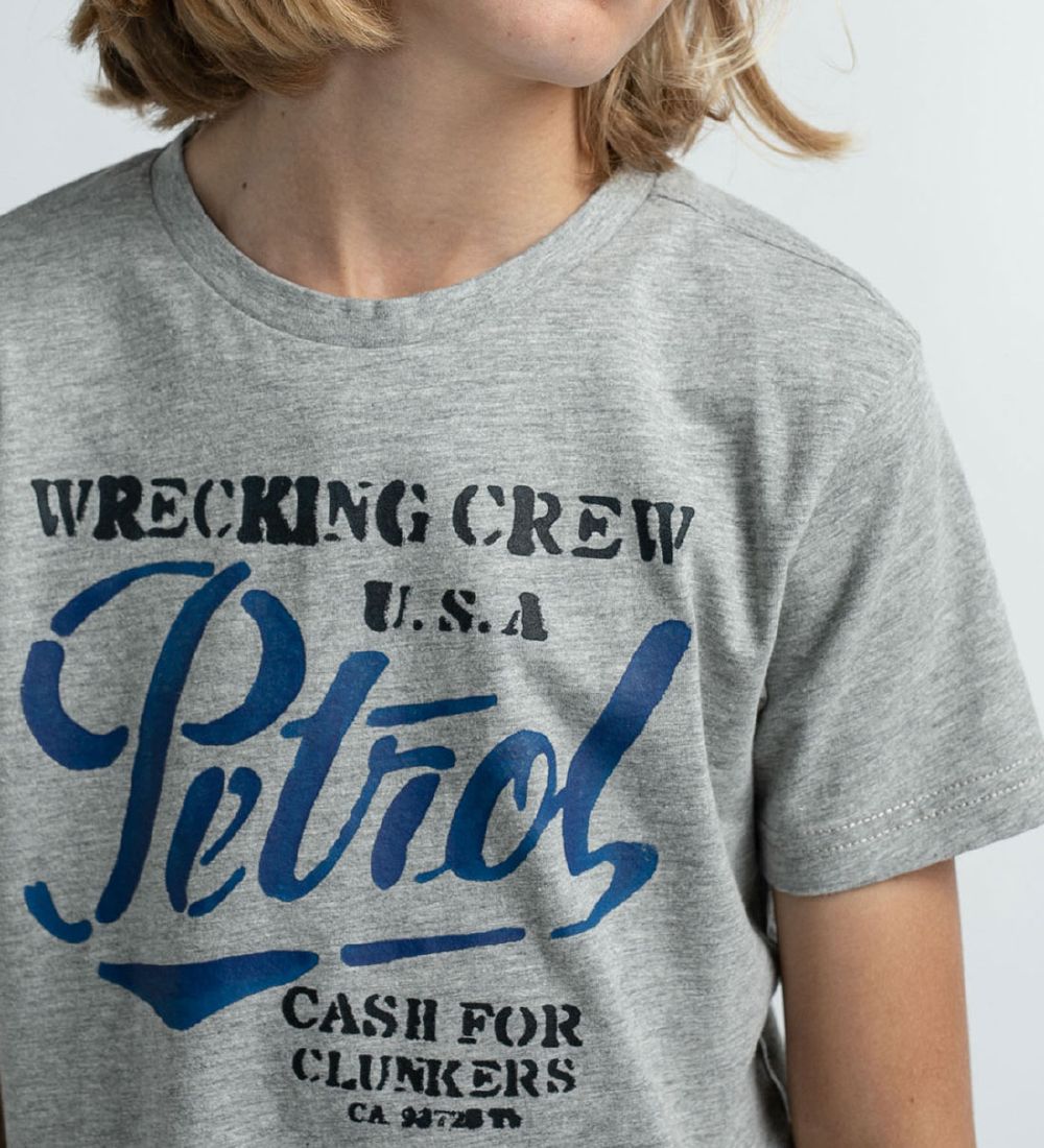 Petrol Industries T-shirt - Classic+ Print - Metal Melee