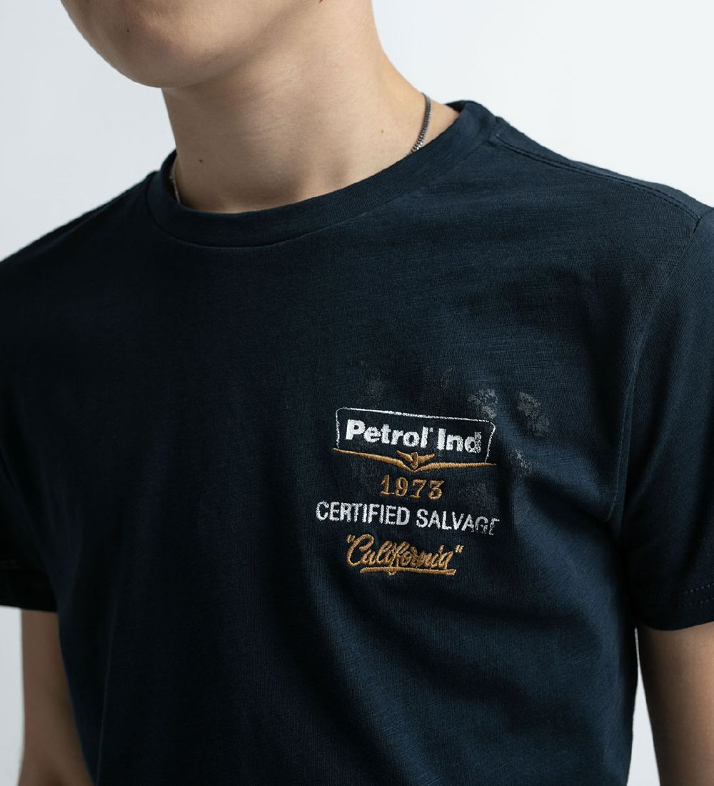 Petrol Industries T-shirt - Midnight Navy