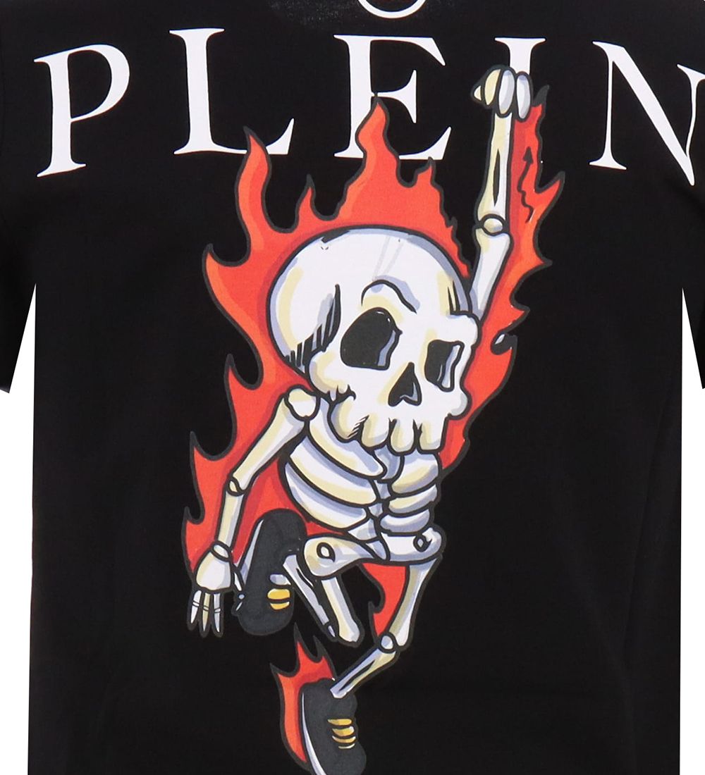 Philipp Plein T-shirt - Black w. Print