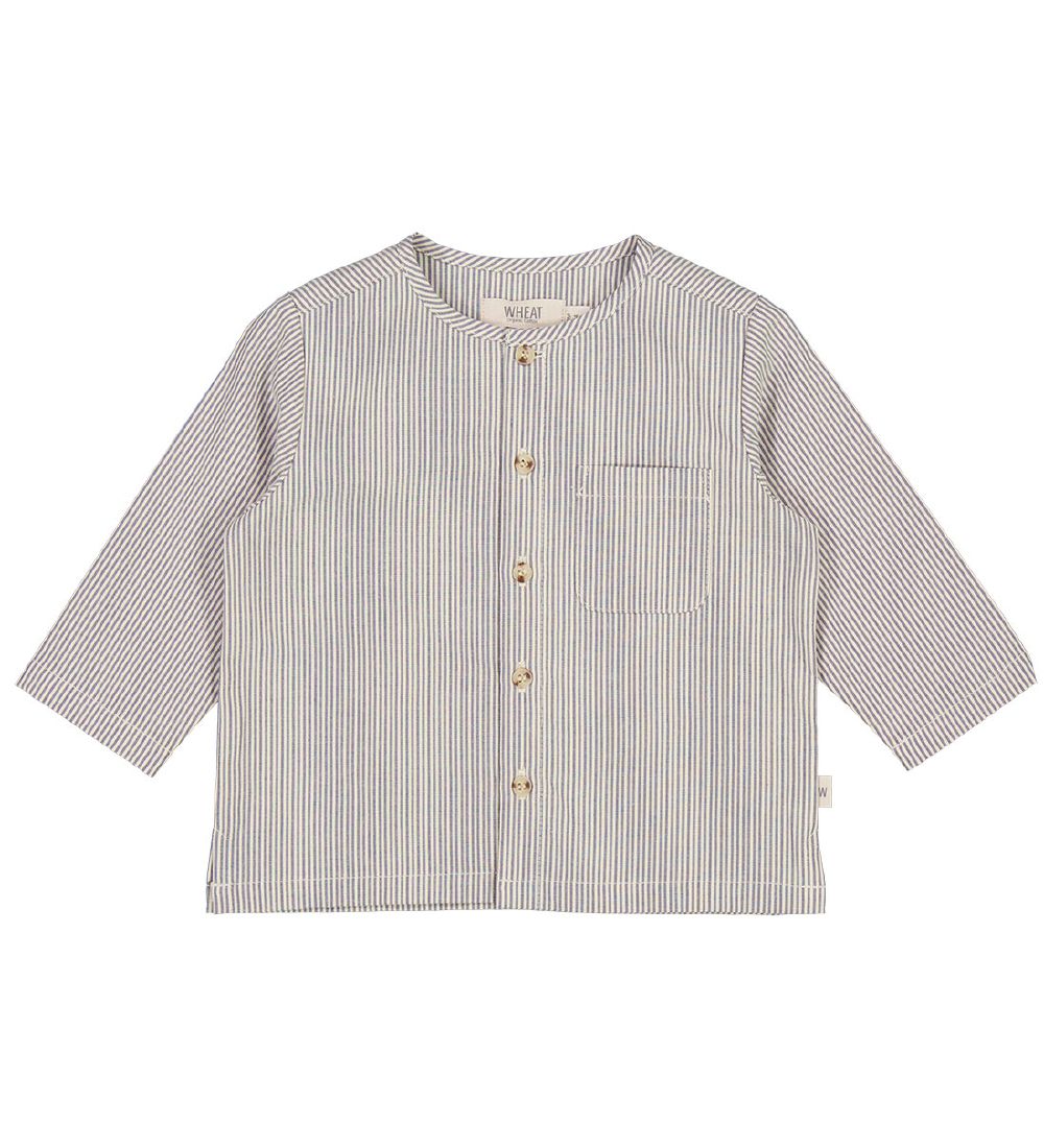 Wheat Skjorte - Jamie - Classic+ Blue Stripe