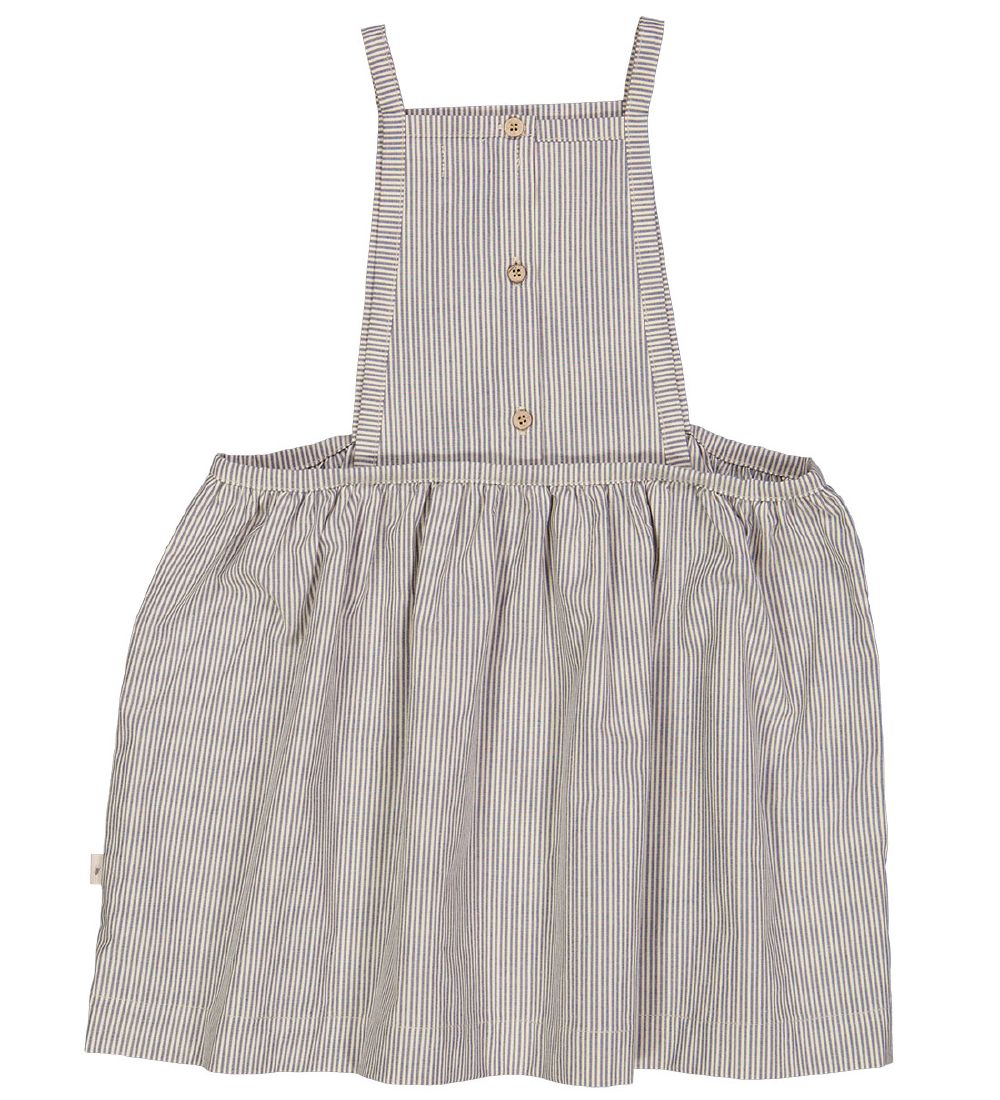 Wheat Dress - Pinafore Grethe - Classic+ Blue Stripe