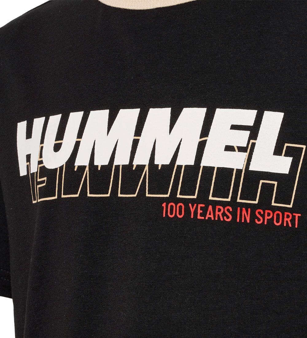 Hummel T-Shirt - hmlSamuel - Schwarz