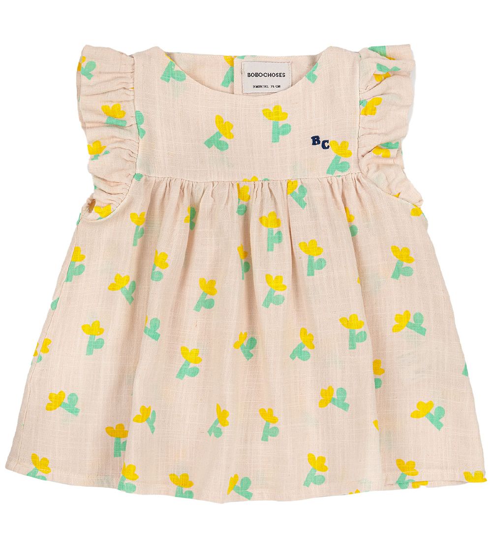 Bobo Choses Dress - Ruffle - Sea Flower