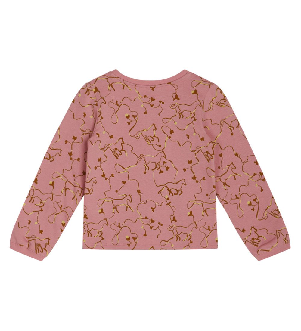 Noa Noa miniature Pusero - Mini Tyttö HelenaNNM - Tulosta Purple