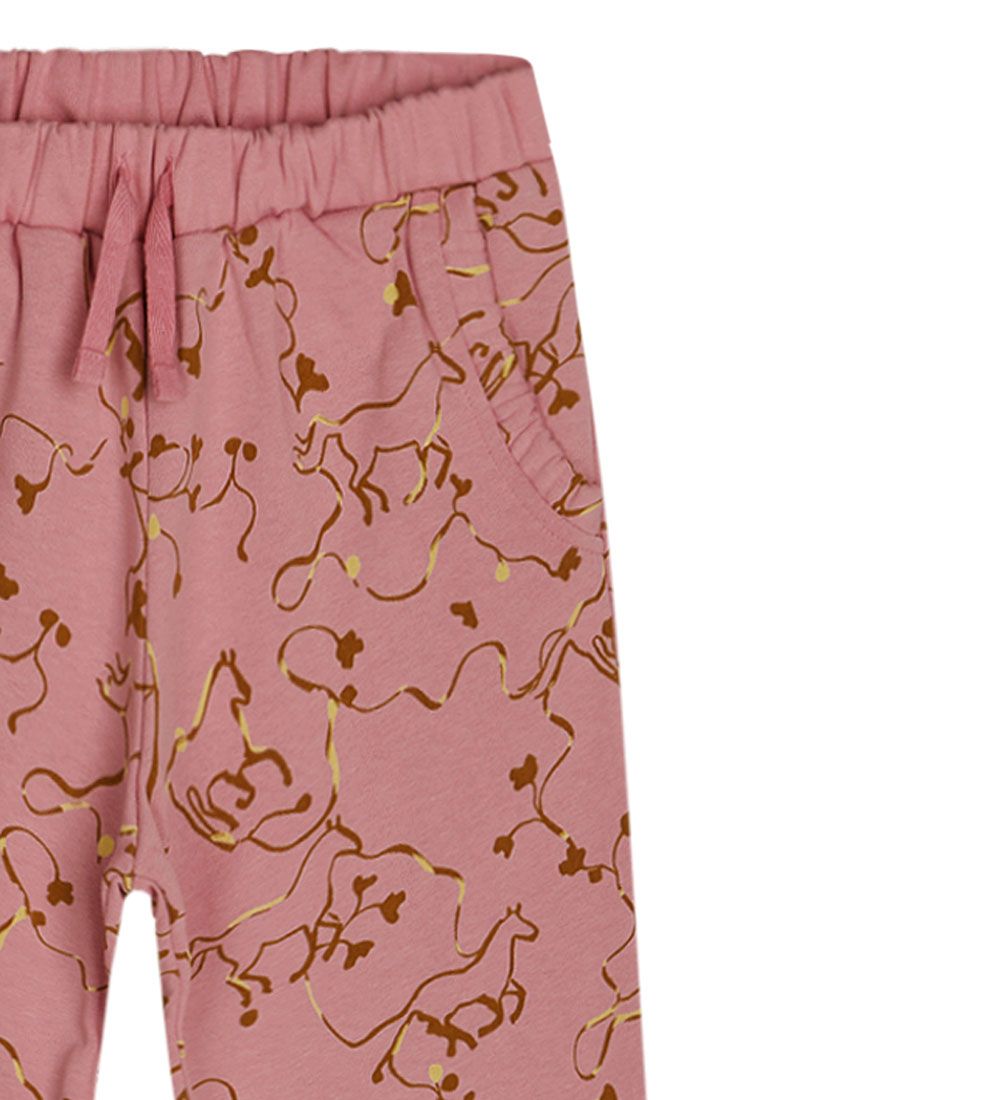 Noa Noa miniature Trousers - Mini Girl HelenaNNM - Print Perple/