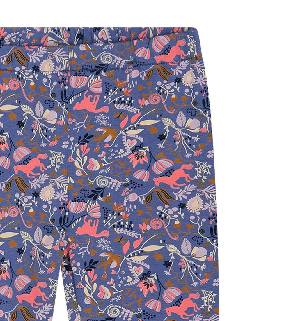 Noa Noa miniature Leggings - Baby LaikaNNM - Print Blue/Rose