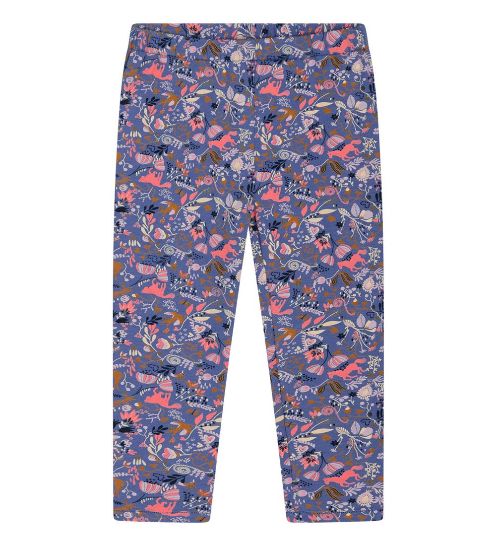 Noa Noa miniature Leggings - Baby LaikaNNM - Print Blue/Rose