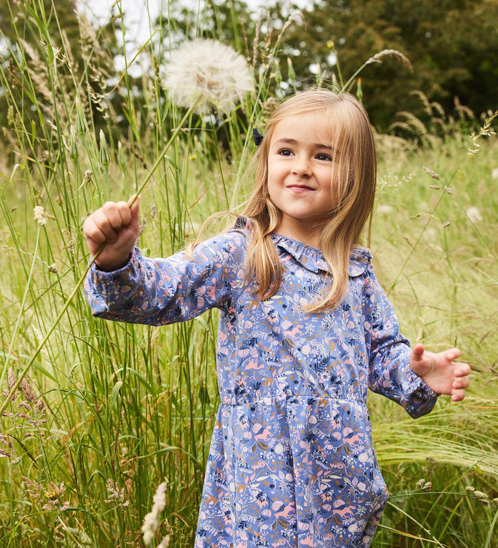 Noa Noa miniature Dress - Mini Girl LaikaNNM - Print Blue/Rose