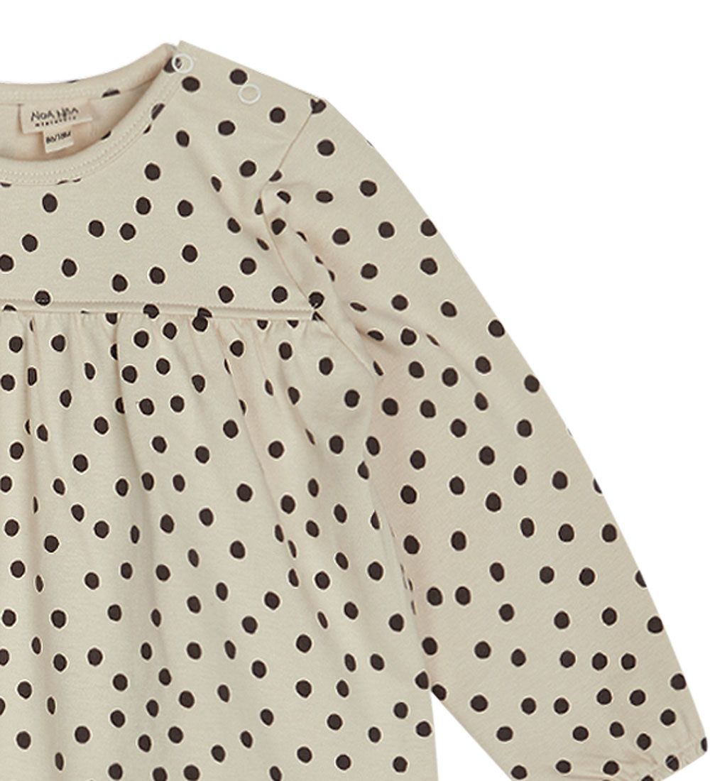 Noa Noa miniature Bodykleid l/ä - Baby JazzyNNM - Print Offwhite