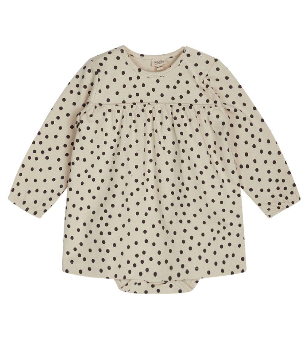 Noa Noa miniature Bodykleid l/ä - Baby JazzyNNM - Print Offwhite