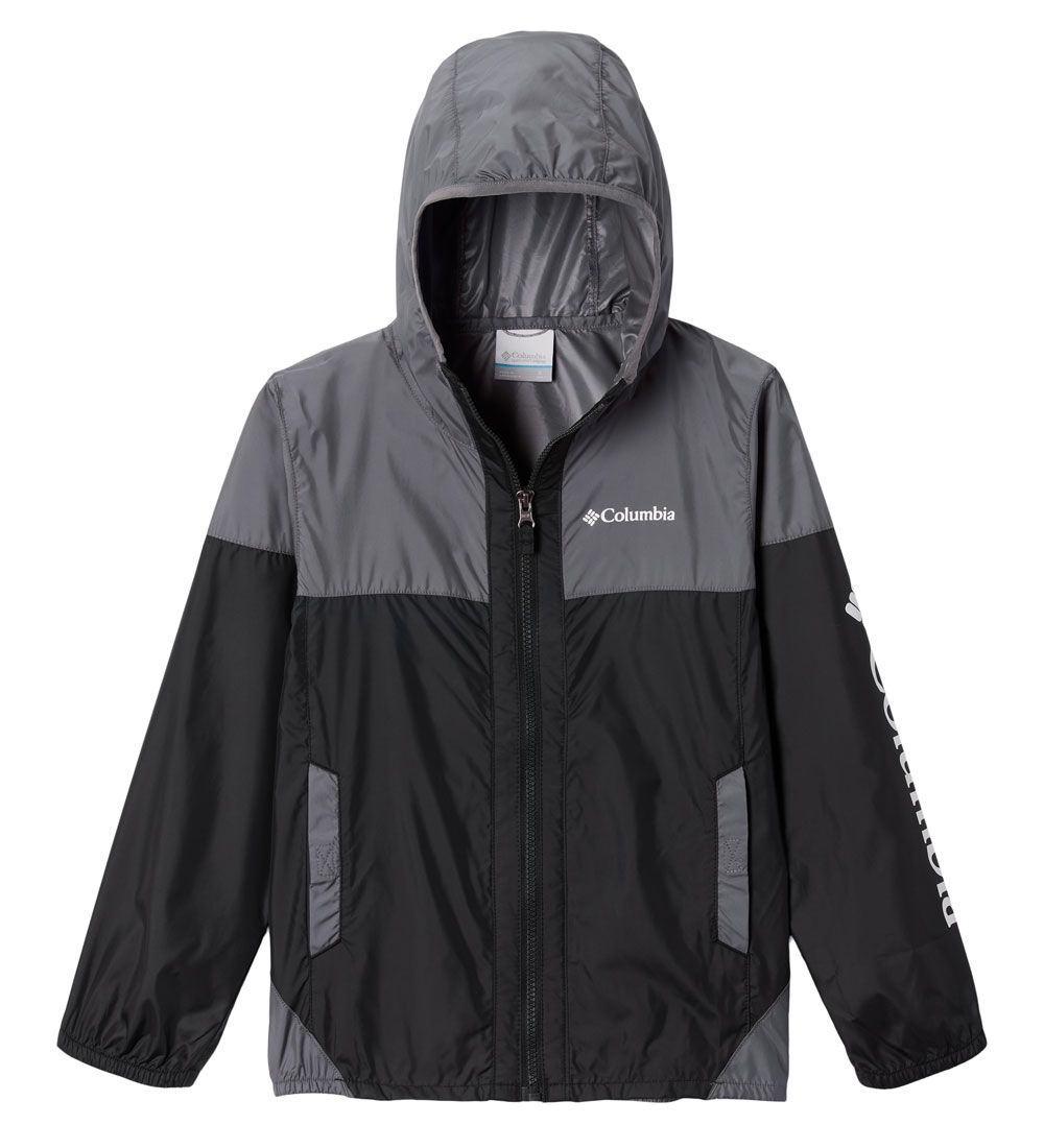 Columbia Jacket - Flash Challenger Windbreaker - Grey/Black