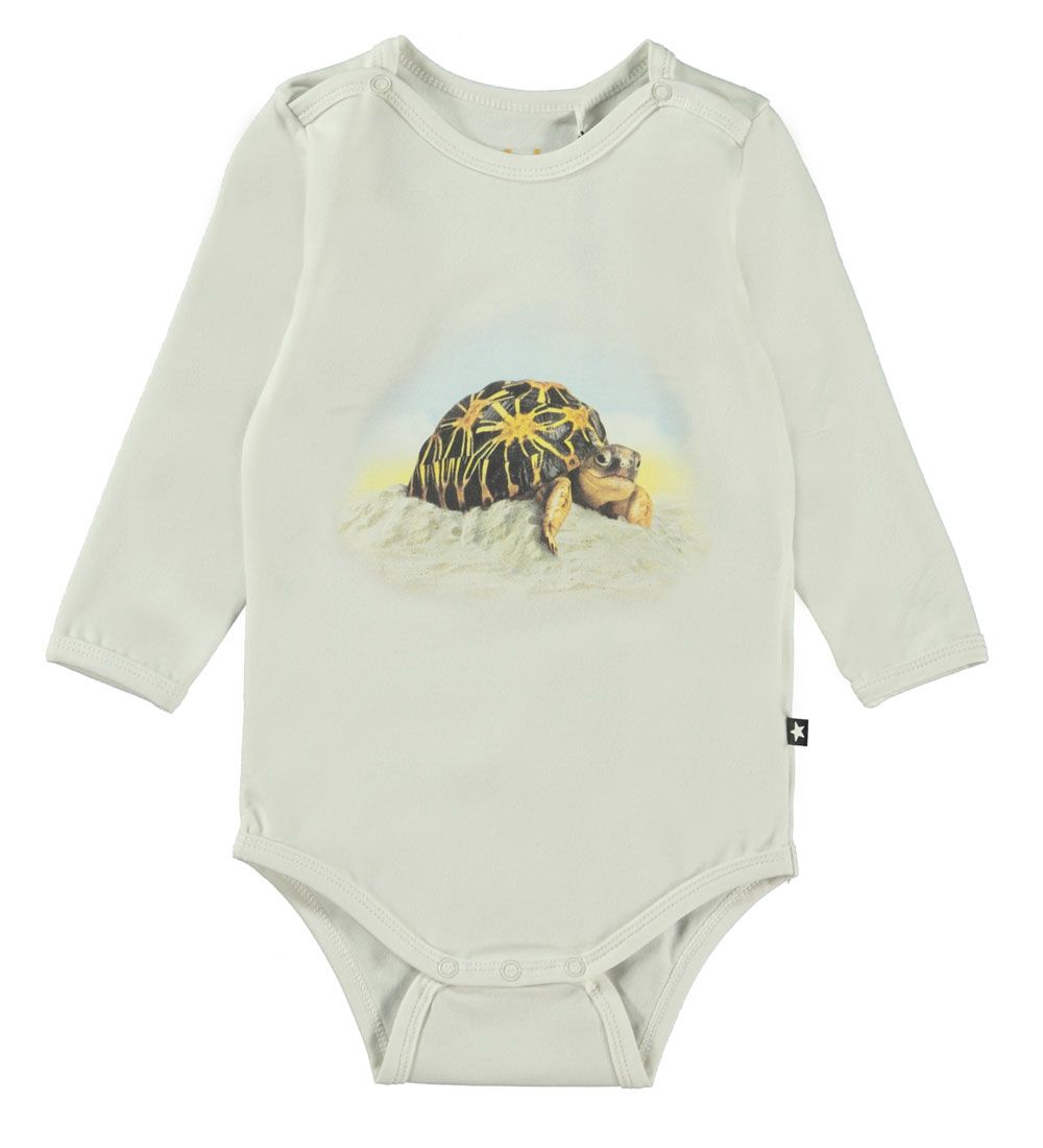 Molo Bodysuit æ/s - Foss - Happy Turtle