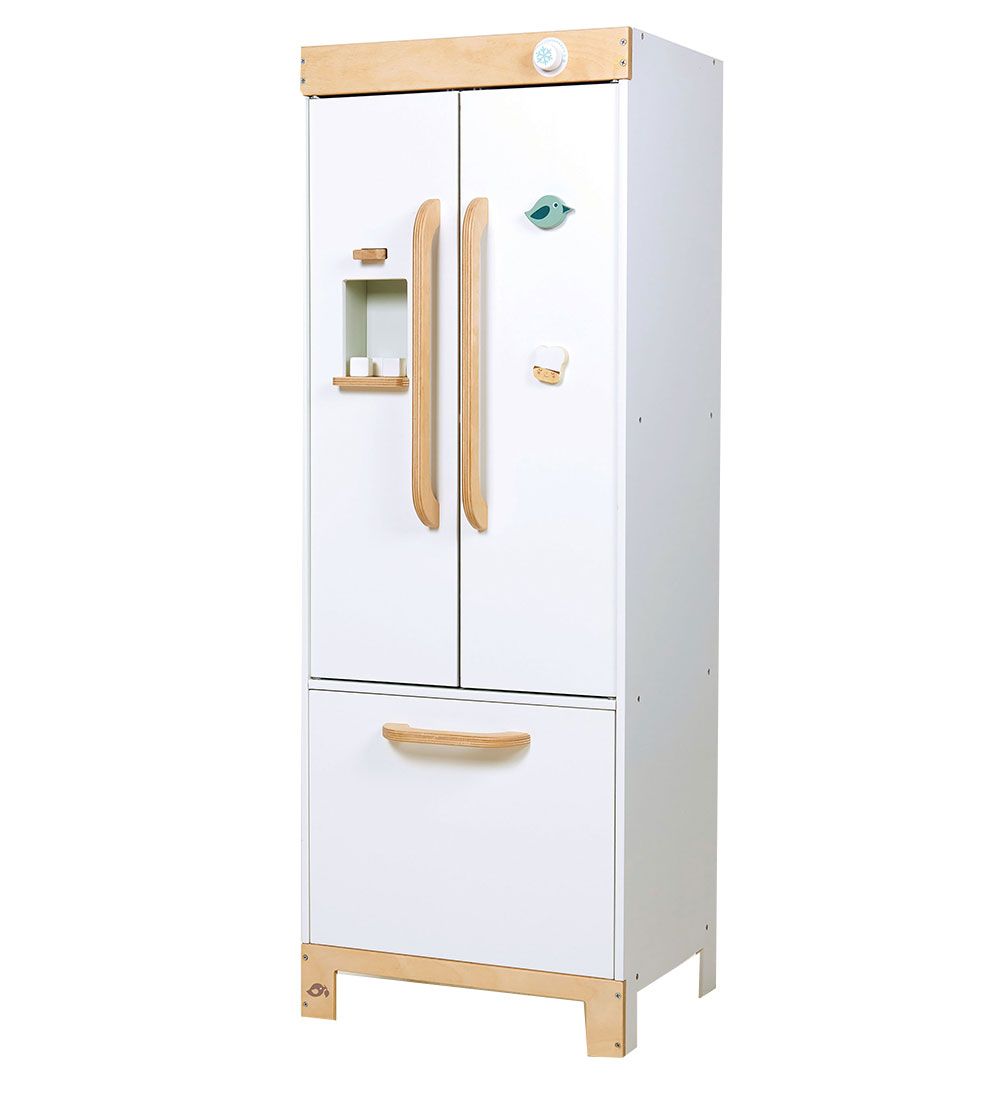 Tender Leaf Wooden Toy - Refrigerator - White