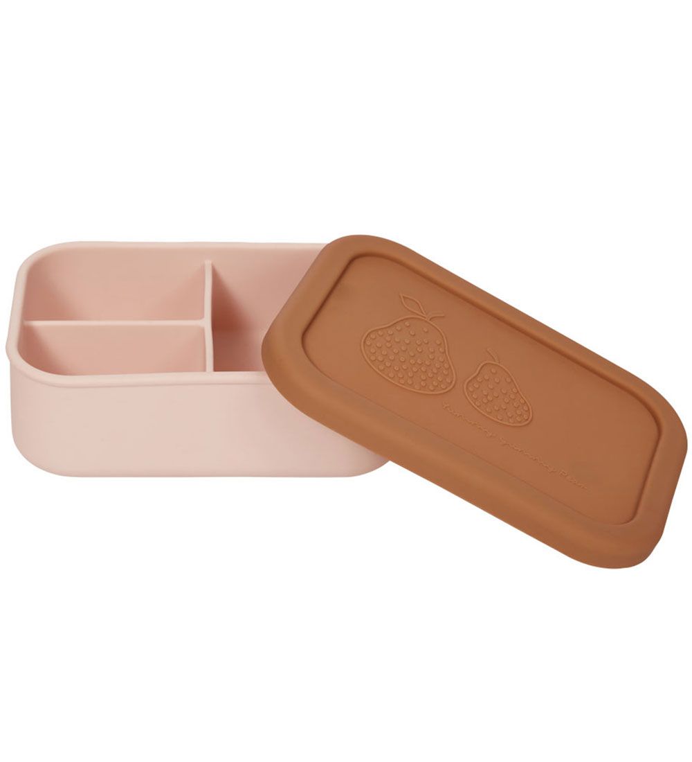 OYOY Lunchbox - Yummy+ - Small - Rose/Fudge
