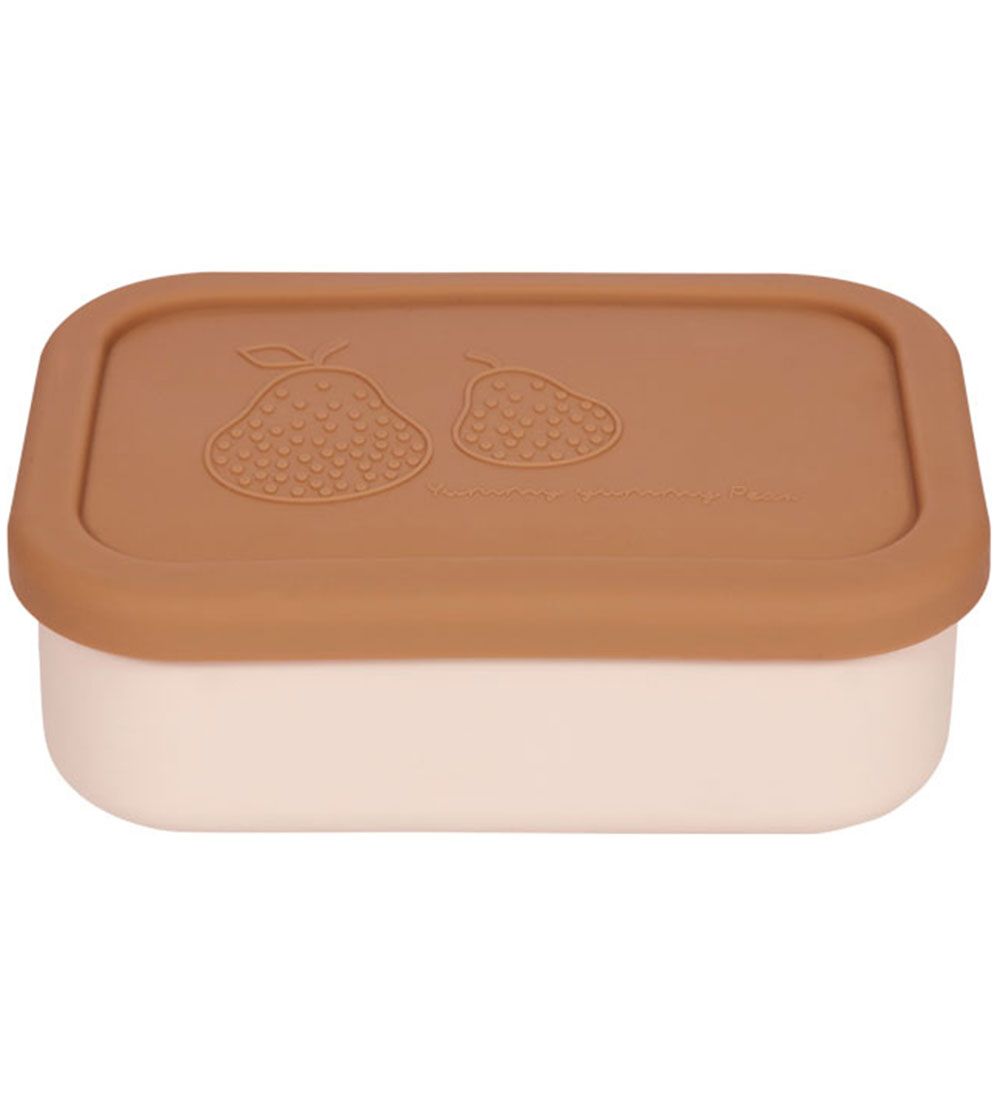 OYOY Lunchbox - Yummy+ - Small - Rose/Fudge